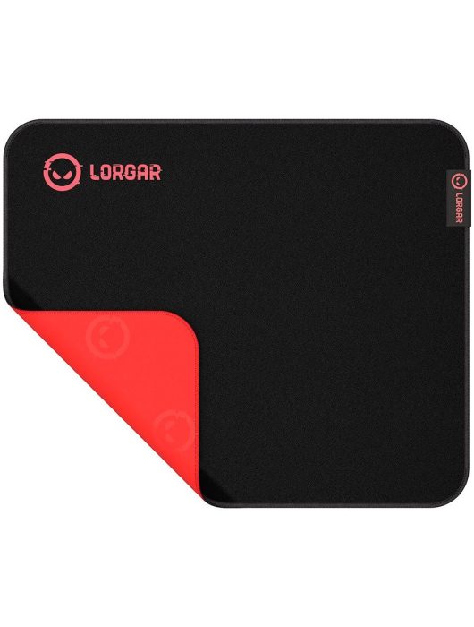 LORGAR Main 323 Egérpad Black/Red