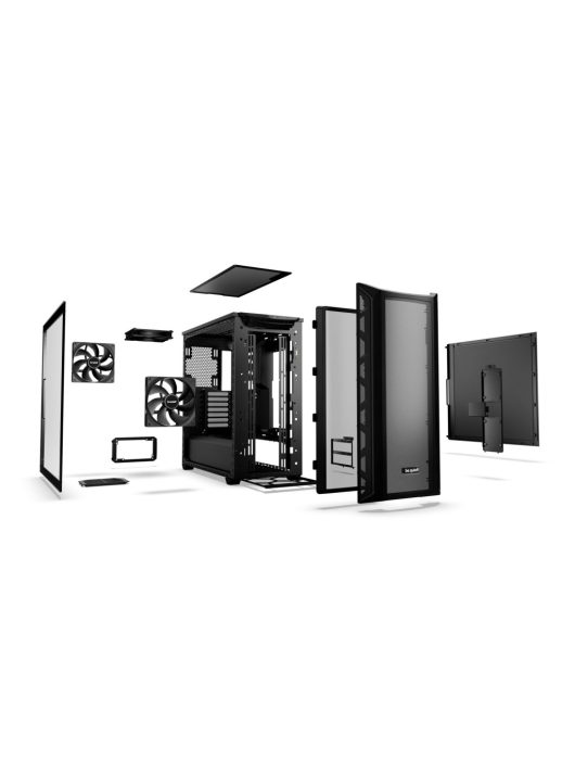 Be quiet! Shadow Base 800 Tempered Glass Black