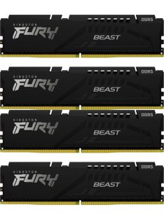 Kingston 128GB 5600Mhz Kit(4x32GB) Fury Beast Black