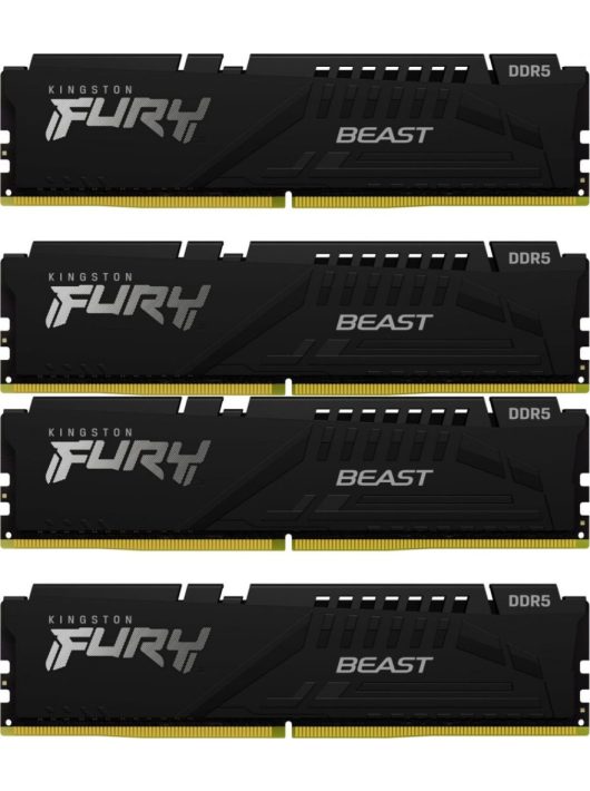 Kingston 128GB 5600Mhz Kit(4x32GB) Fury Beast Black