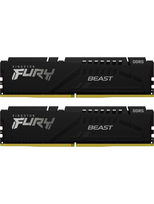 Kingston 128GB 5600Mhz Kit(4x32GB) Fury Beast Black