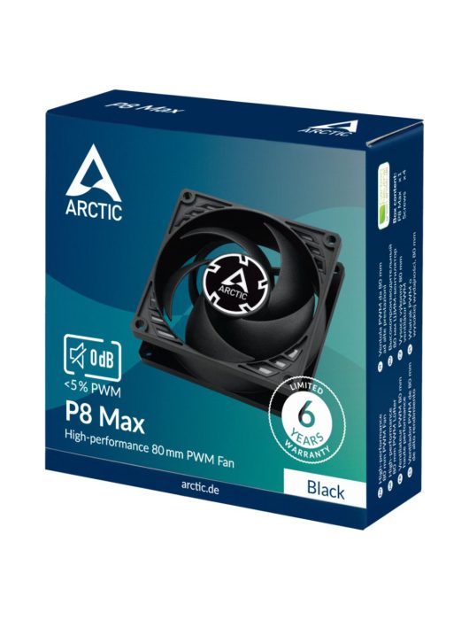 Arctic P8 MAX (Black)