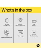 HP 250 Dual Wireless Mouse Black