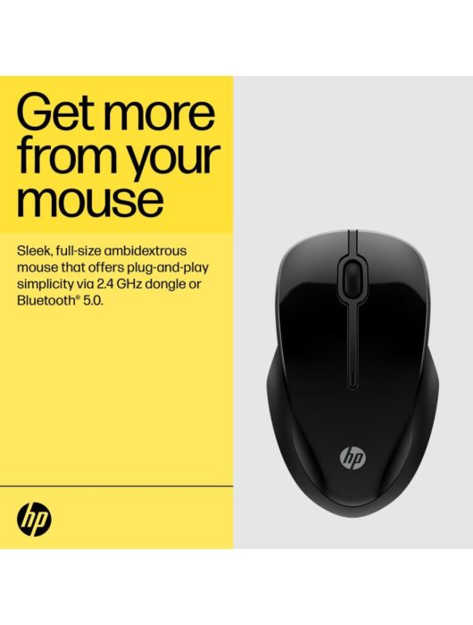 HP 250 Dual Wireless Mouse Black