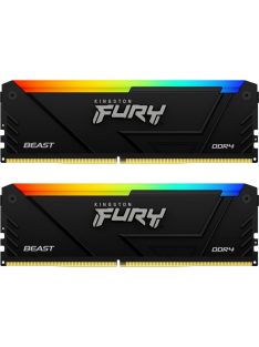 Kingston 16GB DDR4 3200MHz Kit(2x8GB) Fury Beast RGB Black