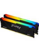 Kingston 16GB DDR4 3200MHz Kit(2x8GB) Fury Beast RGB Black