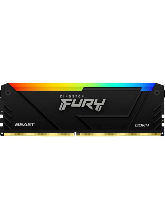 Kingston 32GB DDR4 3600MHz Kit(2x16GB) Fury Beast RGB Black
