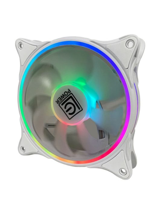 LC Power LC-CF-120-ARGB-W 120mm ARGB Case Fan White