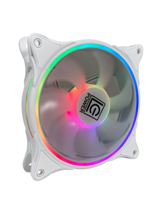 LC Power LC-CF-120-ARGB-W 120mm ARGB Case Fan White