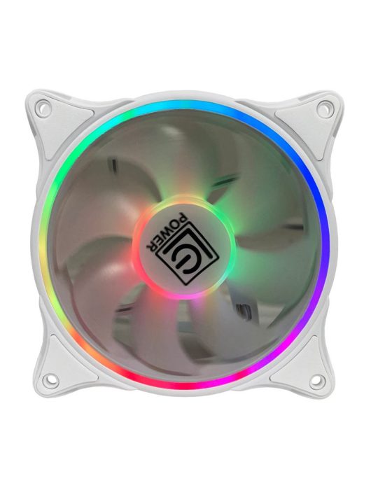 LC Power LC-CF-120-ARGB-W 120mm ARGB Case Fan White