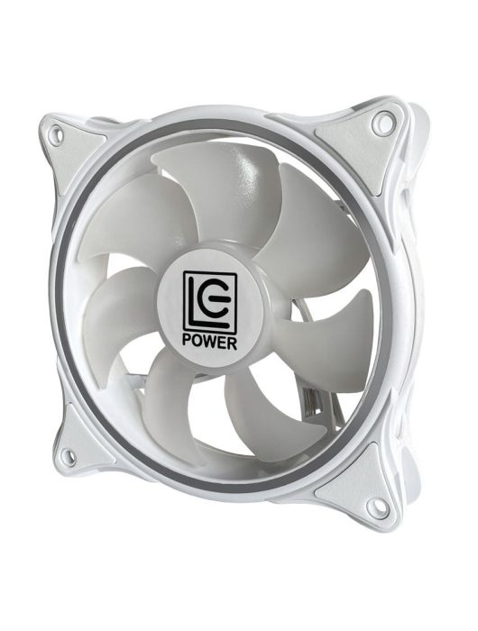 LC Power LC-CF-120-ARGB-W 120mm ARGB Case Fan White