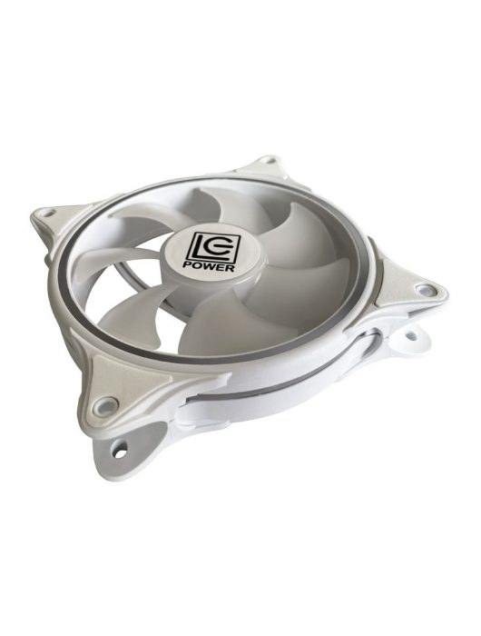 LC Power LC-CF-120-ARGB-W 120mm ARGB Case Fan White