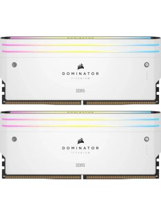   Corsair 32GB DDR5 7200MHz Kit(2x16GB) Dominator Titanium RGB White
