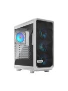 Fractal Design Meshify 2 Compact RGB Tempered Glass Tint Clear White
