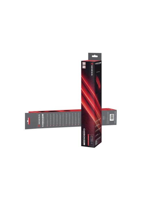 Genesis Carbon 500 Maxi Flash G2 Egérpad Black/Red