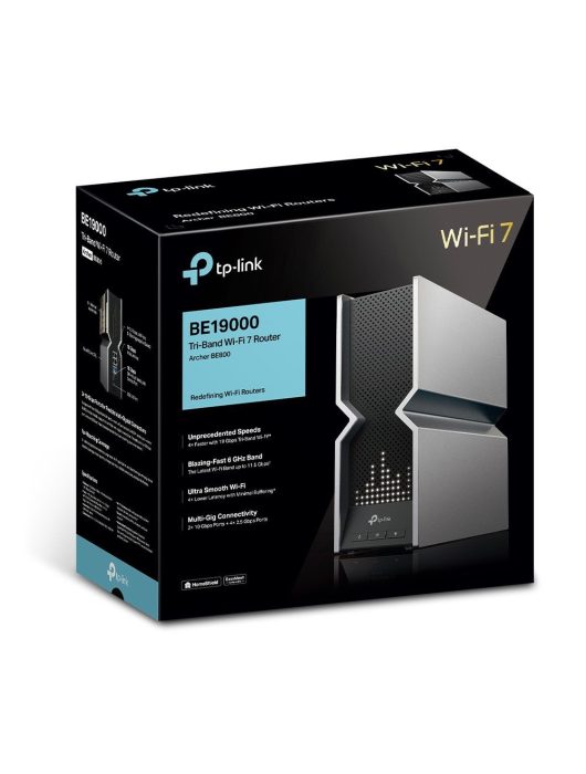 TP-Link Archer BE800 BE19000 Tri-Band Wi-Fi 7 Router