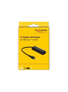 DeLock Adapter USB Type-C male to 2.5 Gigabit LAN