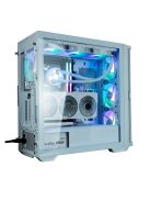 Zalman Z10 Duo RGB Tempered Glass White