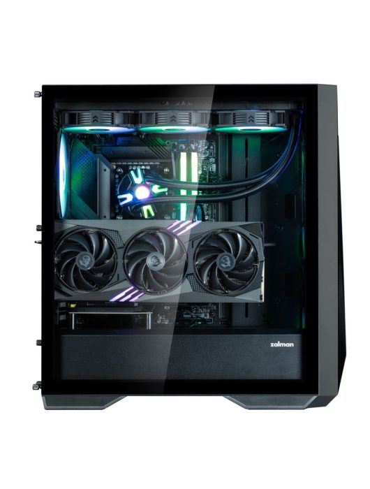 Zalman Z9 Iceberg MS Tempered Glass Black