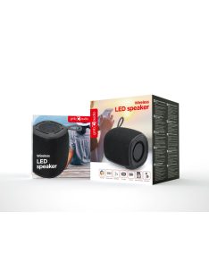 Gembird SPK-BT-LED-03-BK Bluetooth Speaker Black