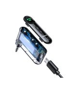 Baseus Qiyin AUX vevő Bluetooth 5.0 Black