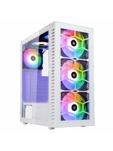 Kolink Observatory HF Glass ARGB Tempered Glass White