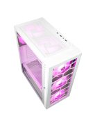 Kolink Observatory HF Glass ARGB Tempered Glass White