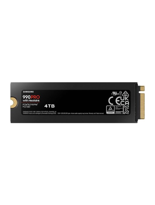 Samsung 4TB M.2 2280 NVMe 990 Pro with Heatsink