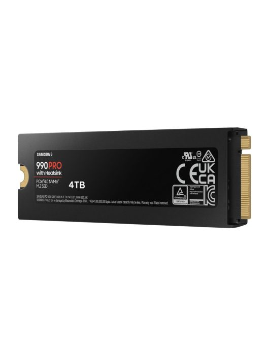 Samsung 4TB M.2 2280 NVMe 990 Pro with Heatsink