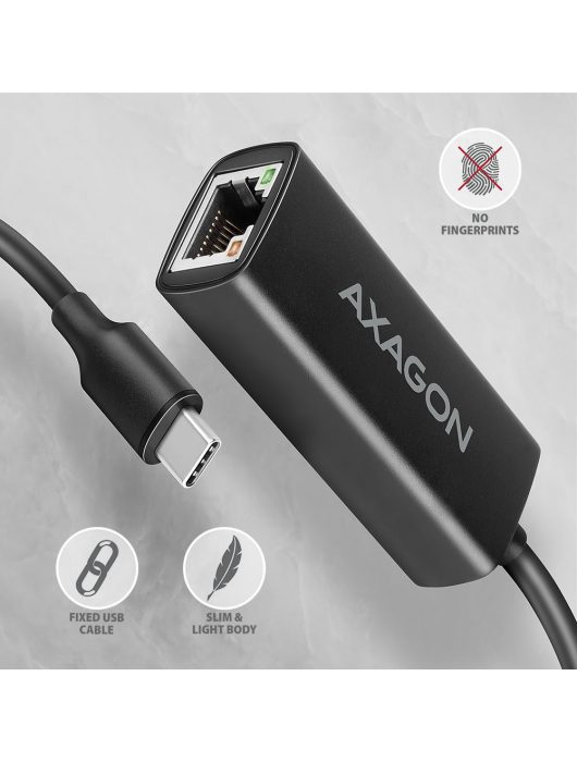 AXAGON ADE-ARC USB-C Gigabit Ethernet Adapter Black