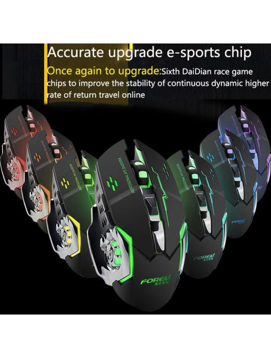 FOREV FV-W502 Wireless Gaming mouse Black