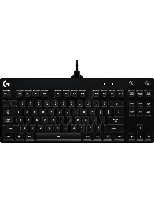 Logitech G Pro TKL Clicky Mechanical Gaming Keyboard Black UK