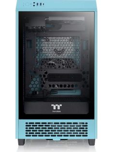   Thermaltake The Tower 200 Mini Chassis Tempered Glass Turquoise