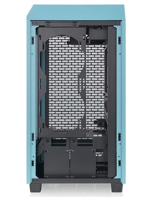 Thermaltake The Tower 200 Mini Chassis Tempered Glass Turquoise