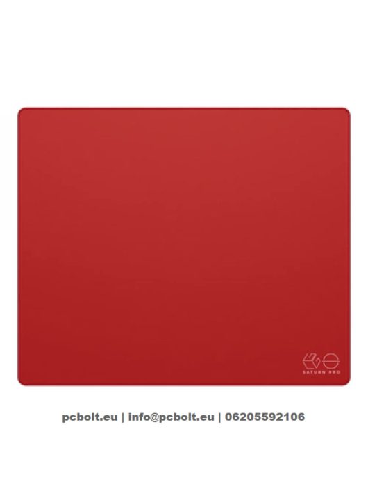 Lethal Gaming Gear Saturn Pro XL Square Xsoft Gaming Mousepad Red