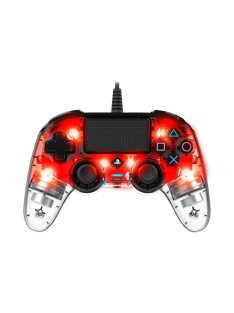 Nacon Compact USB Gamepad Red/Transparent