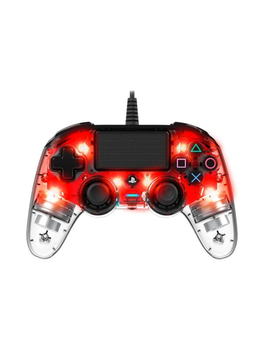 Nacon Compact USB Gamepad Red/Transparent