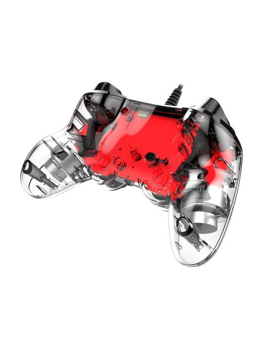 Nacon Compact USB Gamepad Red/Transparent