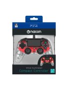 Nacon Compact USB Gamepad Red/Transparent