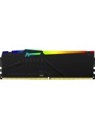 Kingston 128GB DDR5 5200MHz Kit(4x32GB) Fury Beast RGB Black