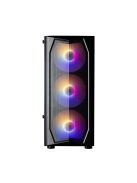 Zalman N4 Rev.1 RGB Tempered Glass Black