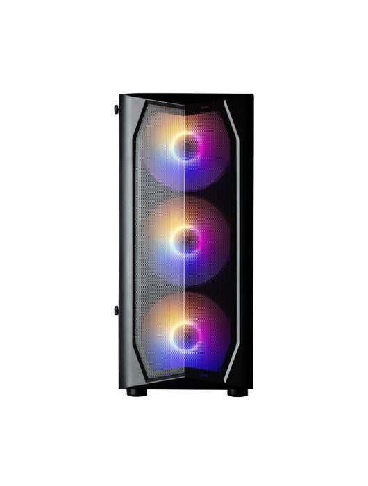 Zalman N4 Rev.1 RGB Tempered Glass Black