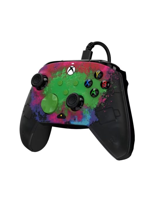 PDP Rematch Glow Adevanced USB Gamepad Space Dust Glow in the Dark