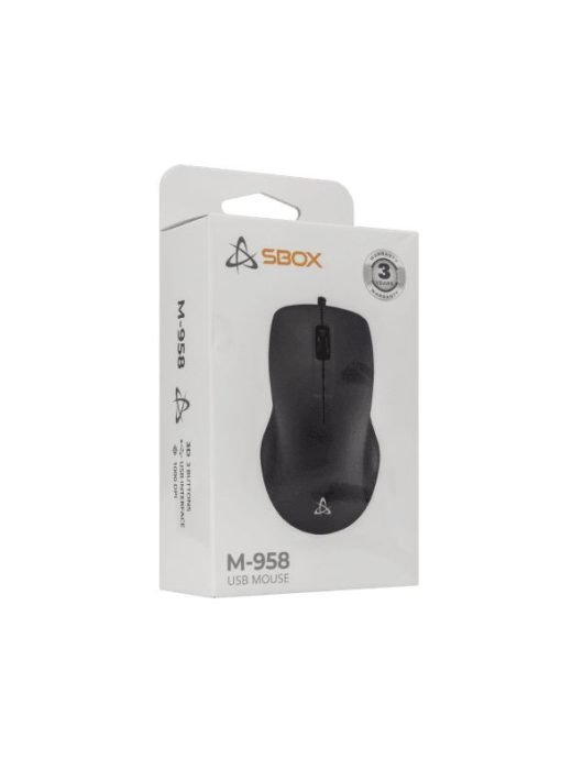 SBOX M-958 Mouse Black