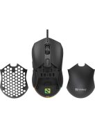 Sandberg FlexCover 6D Gamer mouse Black