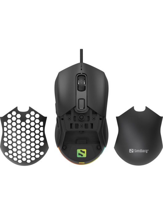 Sandberg FlexCover 6D Gamer mouse Black