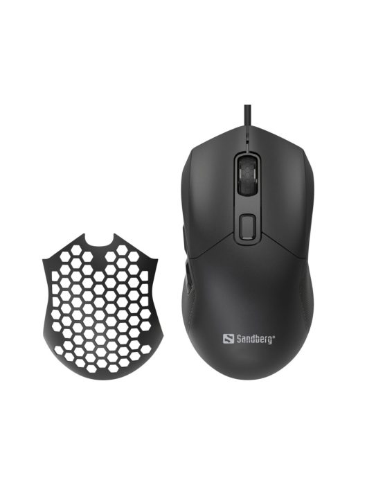 Sandberg FlexCover 6D Gamer mouse Black