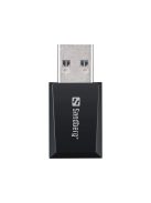 Sandberg Mini Wifi Dongle 1300 Mbit/s Black