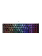 White Shark GK-001114B Gladius RGB Gaming keyboard Black US