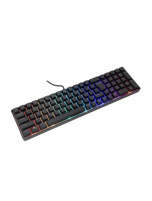 White Shark GK-001114B Gladius RGB Gaming keyboard Black US
